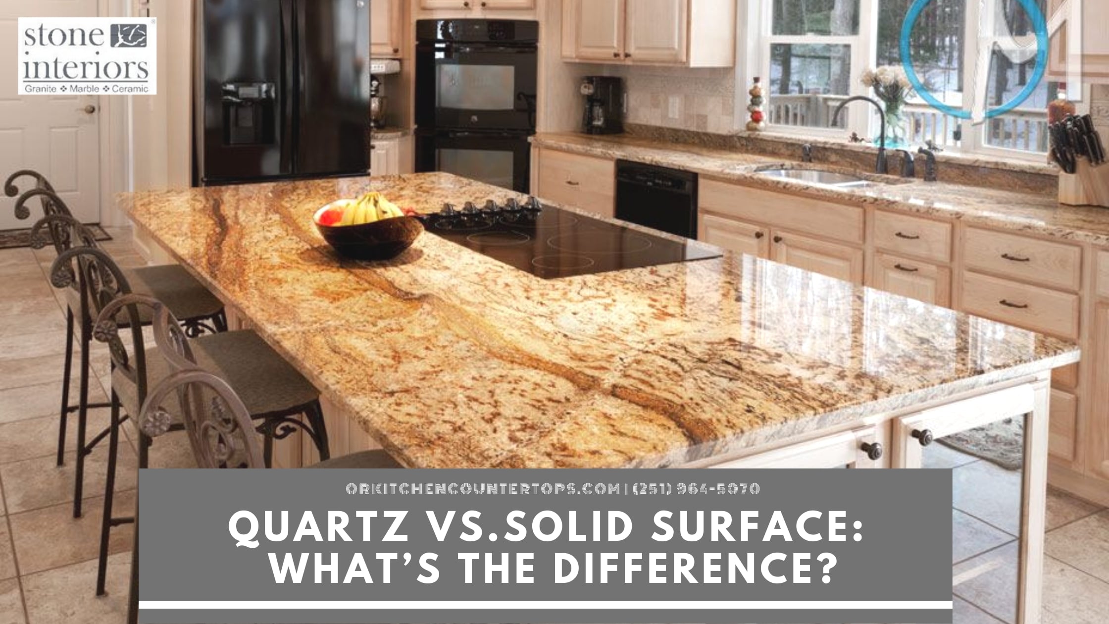 Quartz Vs. Solid Surface: What's the Difference? - Stone Interiors