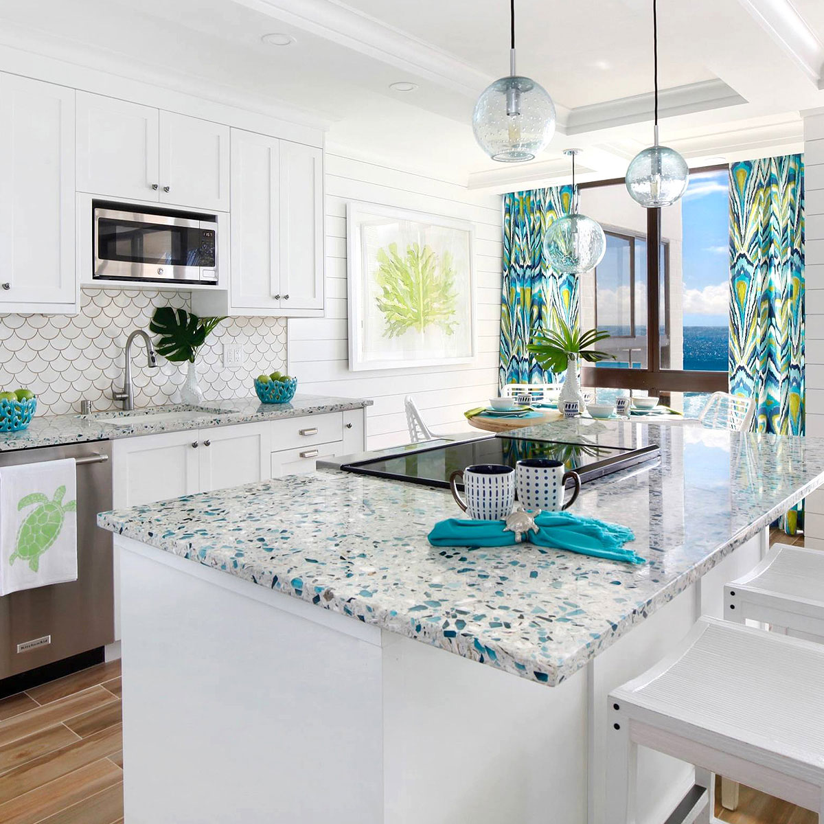 Glass Countertops, Residential Gallery