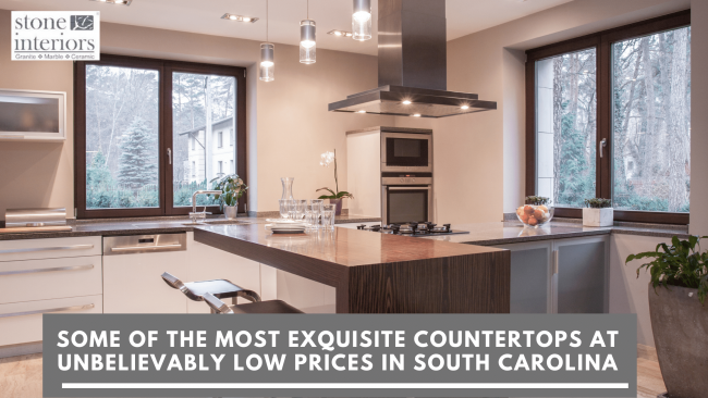 Some of the most exquisite countertops at unbelievably low prices in South Carolina