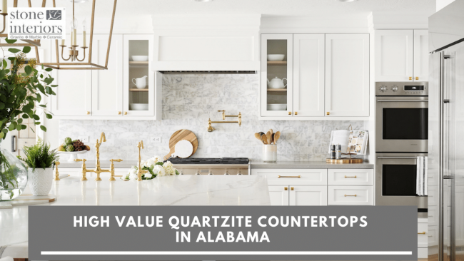 High Value Quartzite Countertops in Alabama
