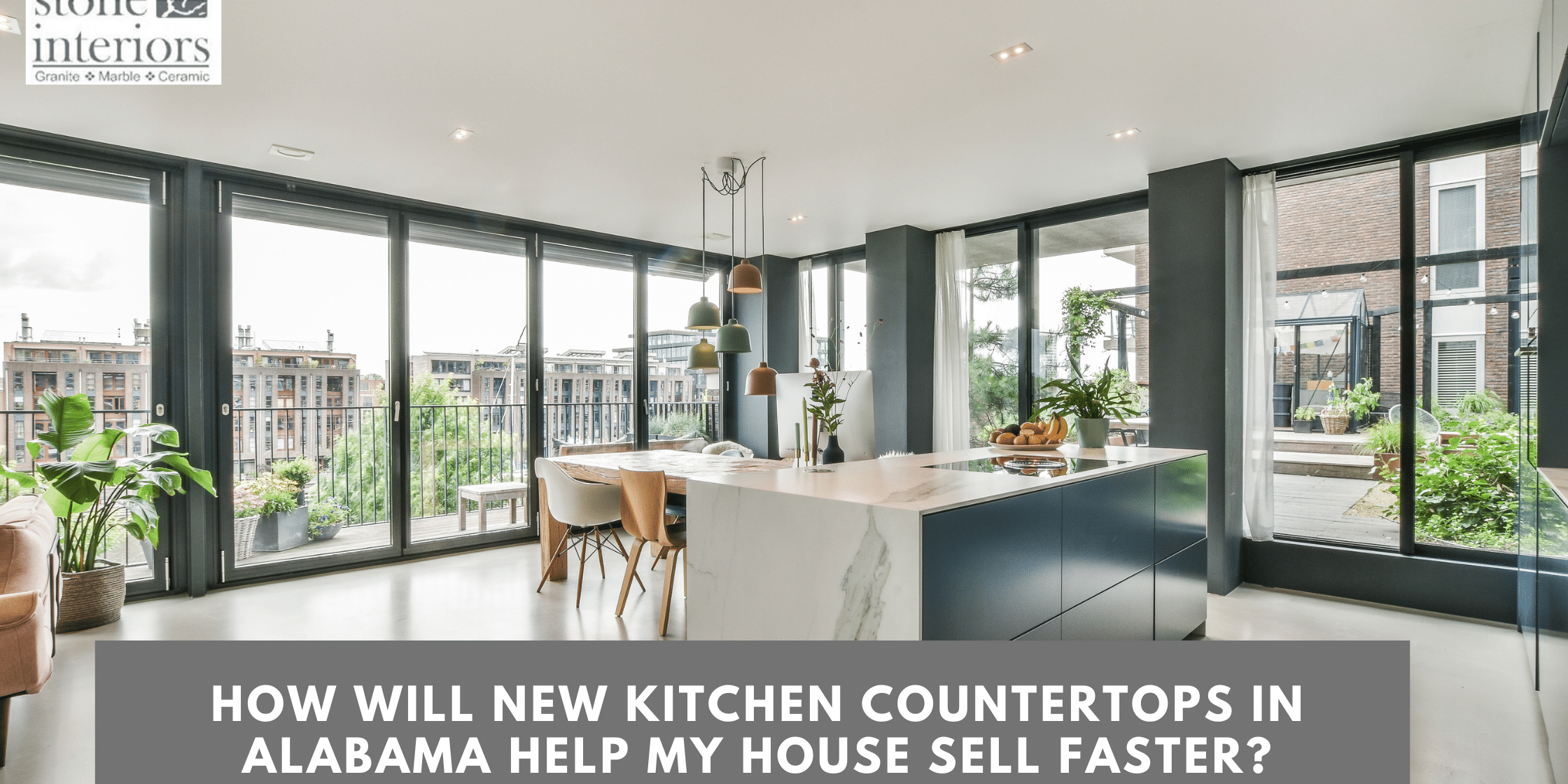 How Will New Kitchen Countertops in Alabama Help My House Sell Faster