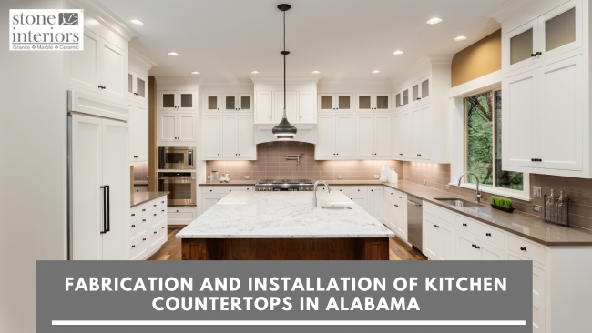 Fabrication and Installation of Kitchen Countertops in Alabama