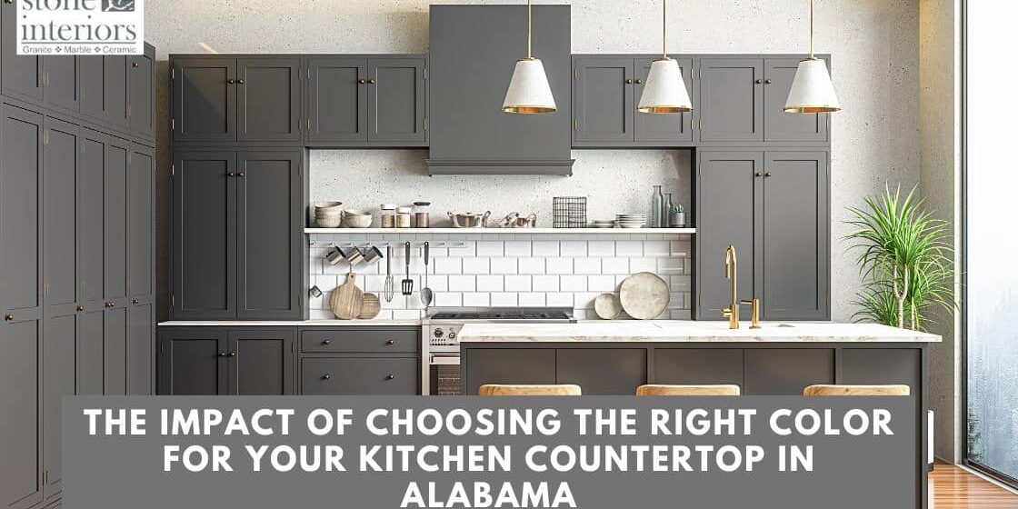 The Impact of Choosing the Right Color for Your Kitchen Countertop in Alabama