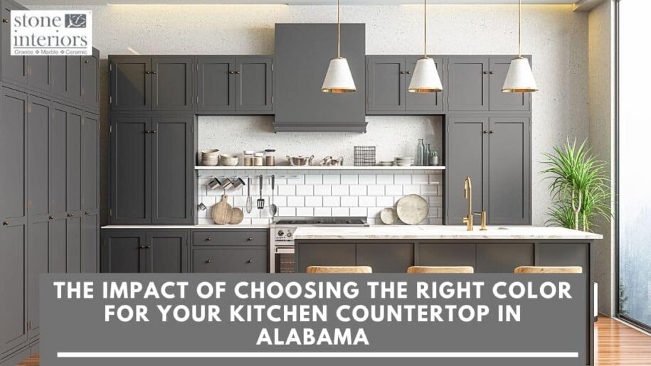The Impact of Choosing the Right Color for Your Kitchen Countertop in Alabama