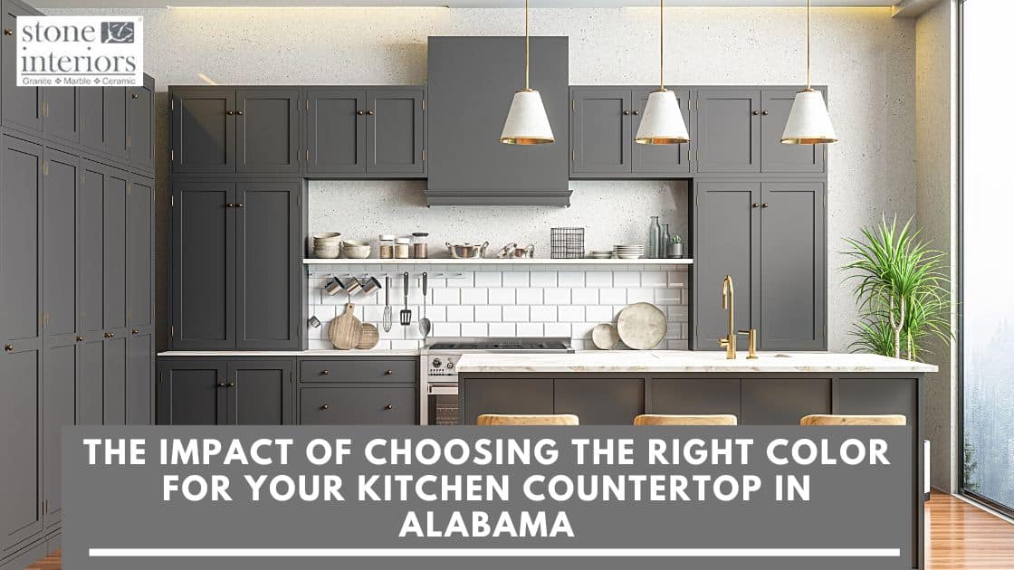 The Impact of Choosing the Right Color for Your Kitchen Countertop in