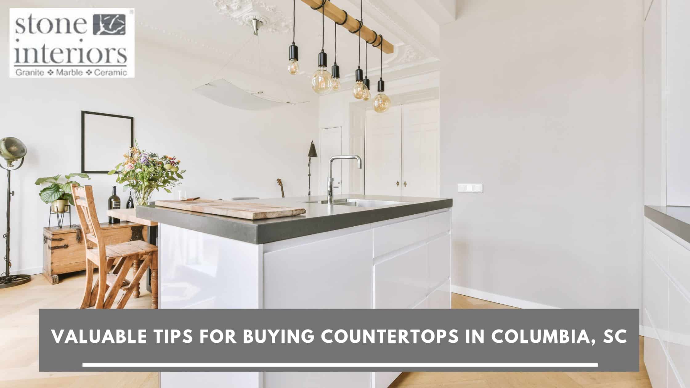 Tips for buying countertops in Columbia