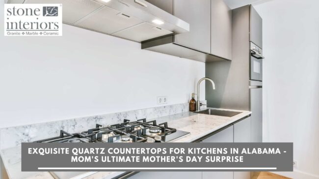 Quartz countertops for kitchens in Alabama