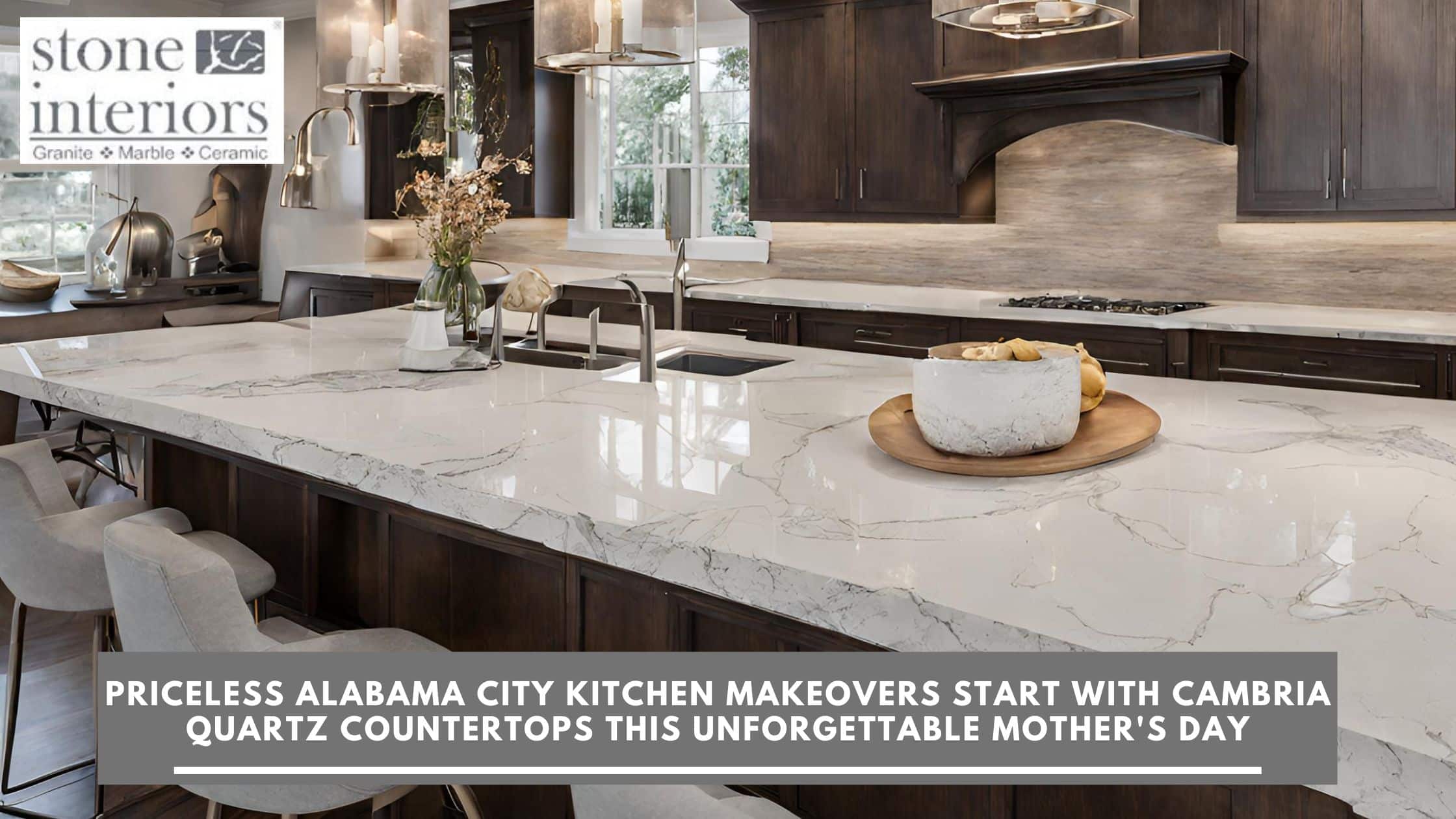 Cambria quartz countertops in Alabama