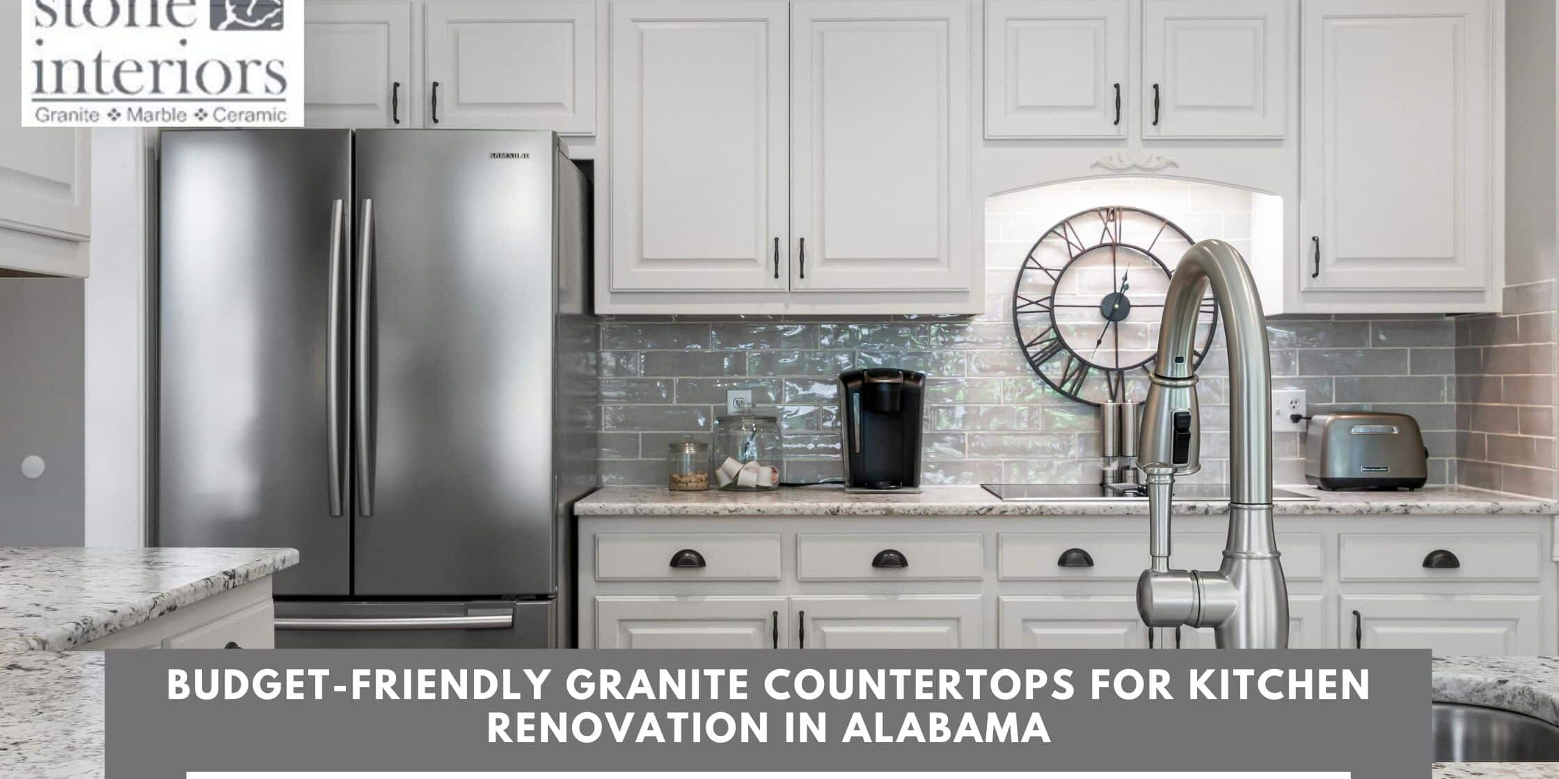 Budget-Friendly Granite Countertops for Kitchen Renovation in Alabama Granite countertops for kitchen renovation in Alabama