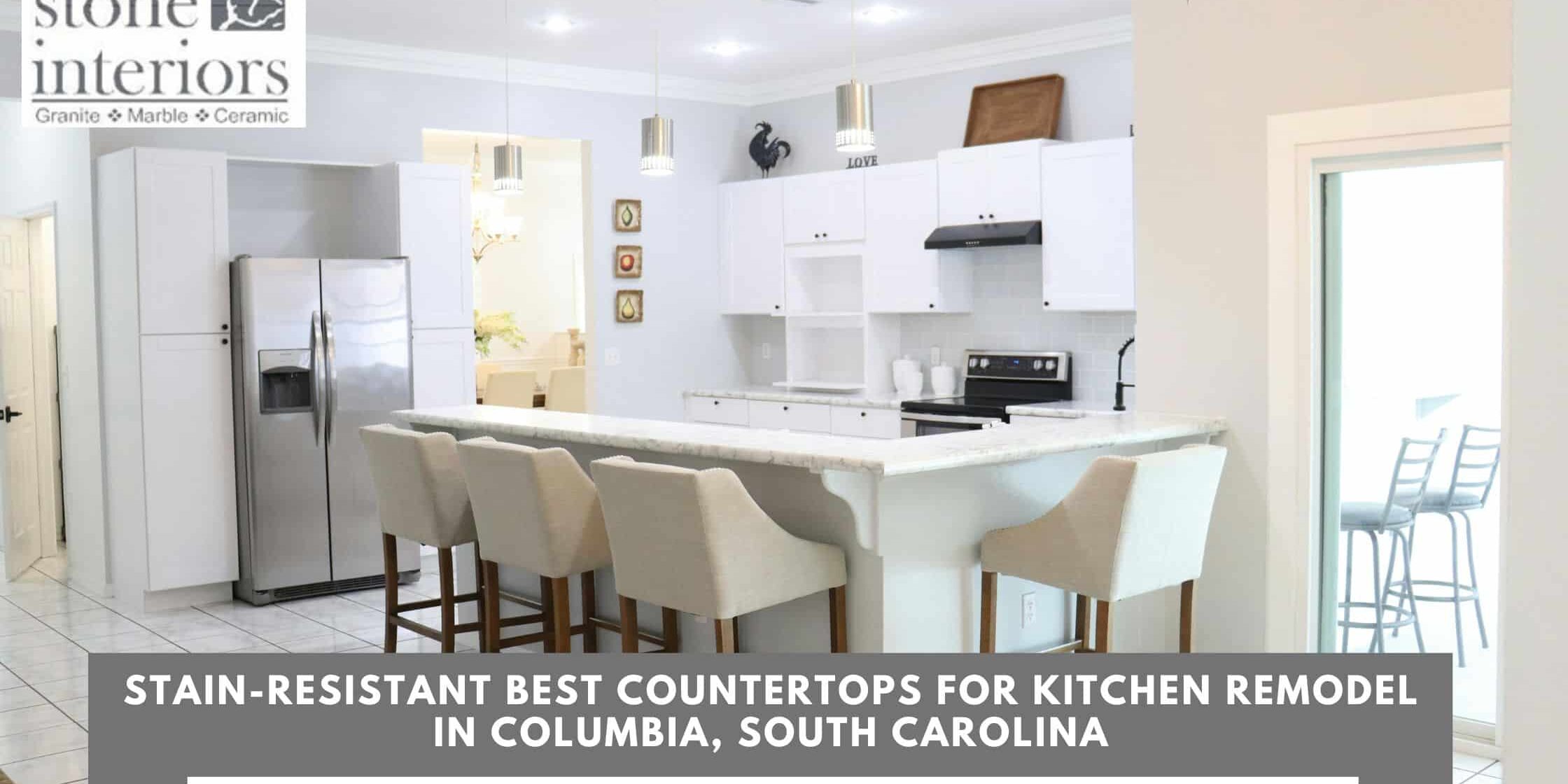 Stain-Resistant Best Countertops for Kitchen Remodel in Columbia, South Carolina Best countertops for kitchen remodel in Columbia
