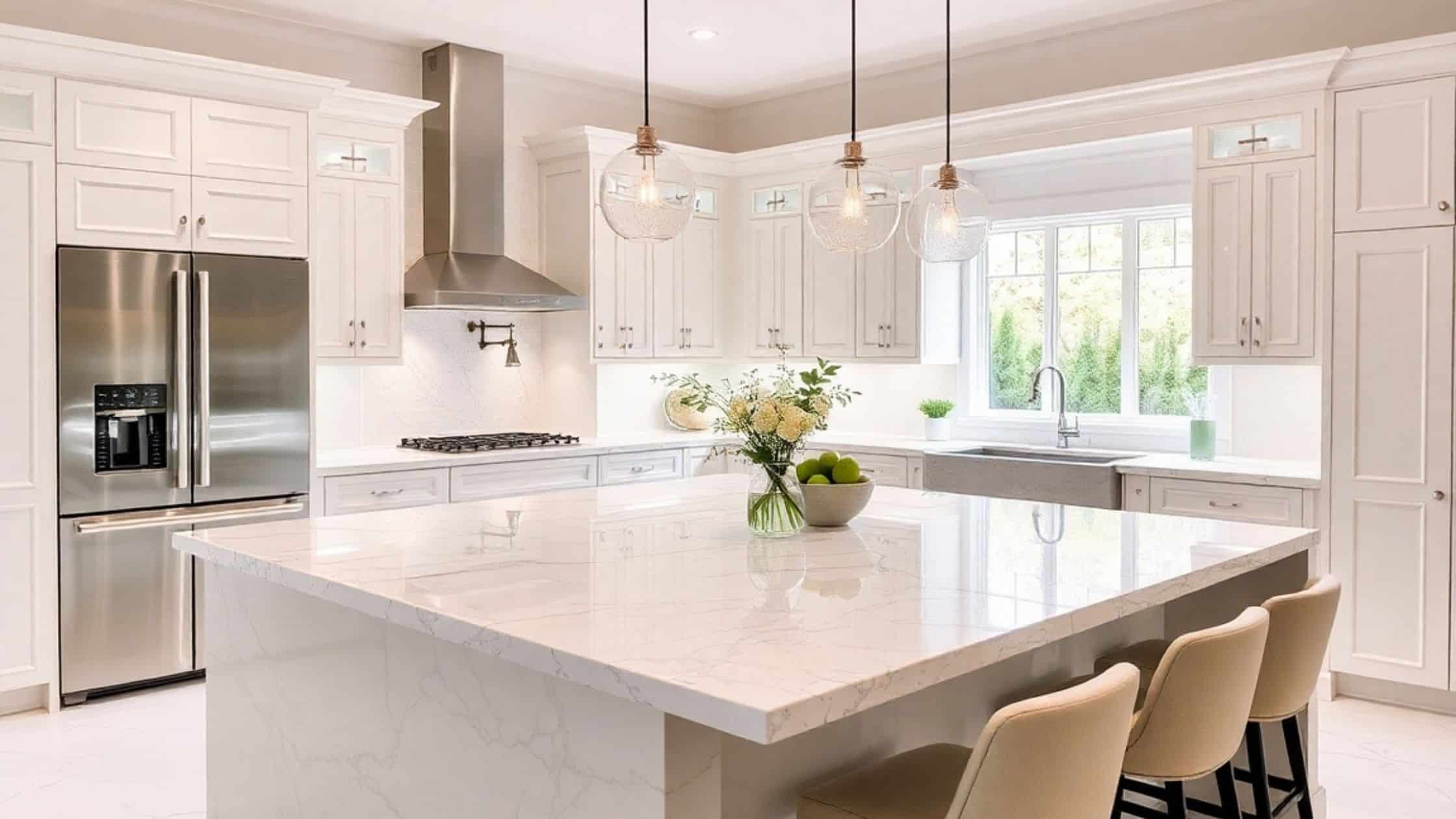 Cost of quartz countertops installed in Columbia, South Carolina