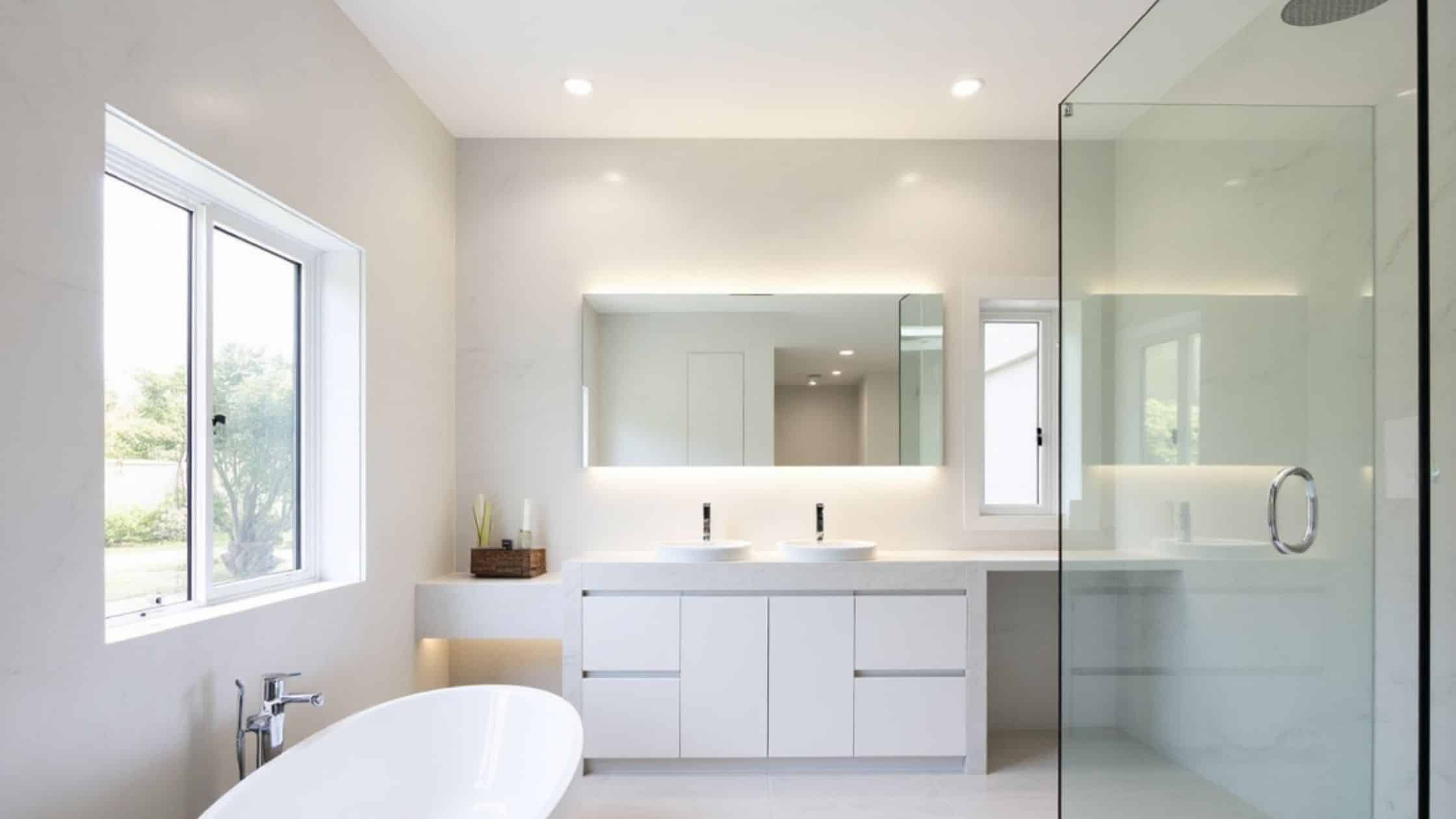 Quartz bathroom countertops 